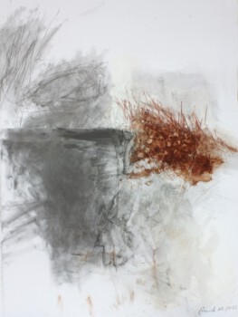 o.Titel, Mischtechnik auf Papier, 100 x 70 cm