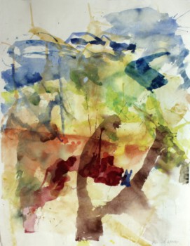 o.Titel - Aquarell auf Bütten, 62 x 48 cm