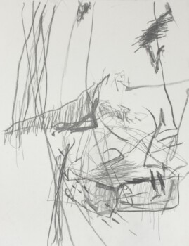 o.Titel, Grafit auf Papier, 70 x 50 cm
