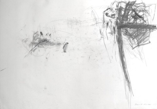 o.Titel, Grafit auf Papier, 80 x 60 cm