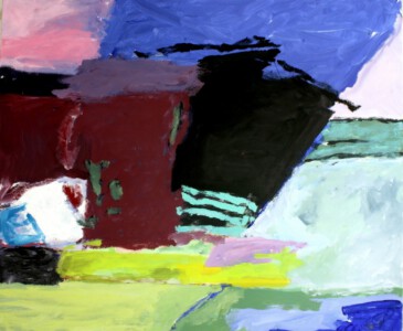 o.Titel, Acryl auf Leinwand, 100 x 120 cm