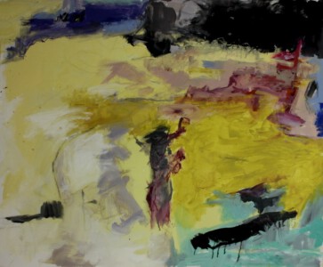 o.Titel, Acryl auf Leinwand, 120 x 100 cm