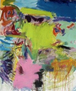o.Titel, Acryl auf Leinwand, 120 x 100 cm