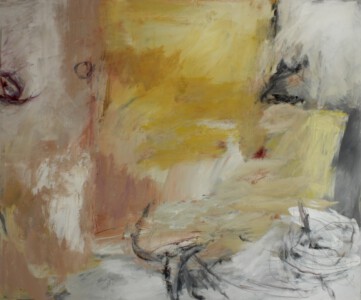 o.Titel, Acryl auf Leinwand, 120 x 100 cm
