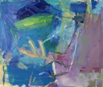 o.Titel, Acryl auf Leinwand, 120 x 100 cm