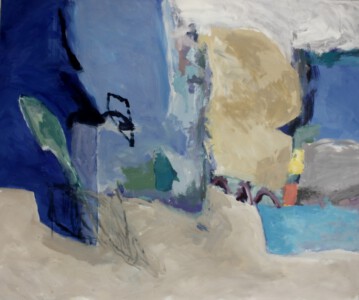 o.Titel, Acryl auf Leinwand, 120 x 100 cm