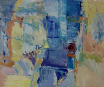 o.Titel, Acryl auf Leinwand, 120 x 100 cm
