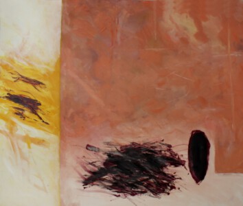 o.Titel, Acryl auf Leinwand, 100 x 120 cm