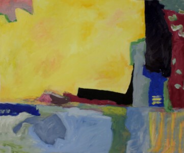 o.Titel, Öl auf Leinwand, 100 x 120 cm