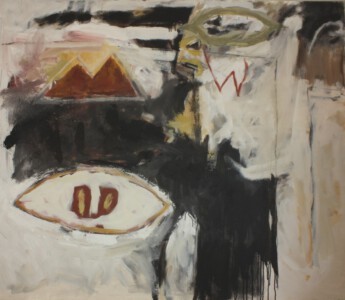 Mythos - Acryl auf Leinwand, 140 x 120 cm
