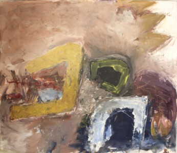 o.Titel - Acryl auf Leinwand, 140 x 120 cm