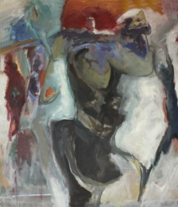 Begegnung mit dem Numinosen - Acryl auf Leinwand, 140 x 120 cm