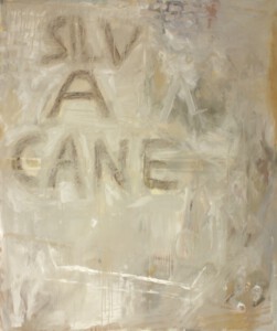 Aus Silvacane - Acryl auf Leinwand, 140 x 120 cm