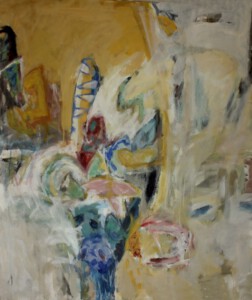 o. Titel - Acryl auf Leinwand ,140 x 120 cm