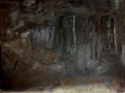 o. Titel, Öl auf Leinwand, 120 x 160 cm