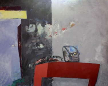o.Titel, Acryl auf Leinwand, 140 x 180 cm
