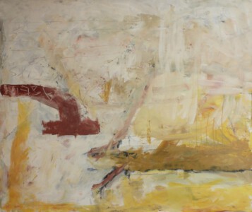 Griechische Invention - Acryl auf Leinwand, 140 x 120 cm