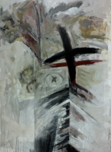 Aus Senanque I, Acryl auf Leinwand, 150 x 120 cm