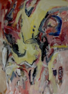 o.Titel - Acryl auf Leinwand, 150 x 120 cm