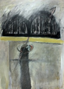 Aus Senanque II, - Acryl auf Leinwand, 150 x 120 cm