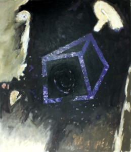 o.Titel, Acryl auf Leinwand, 140 x 120 cm