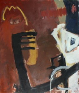 Cellosonate - Öl auf Leinwand, 140 x 120 cm