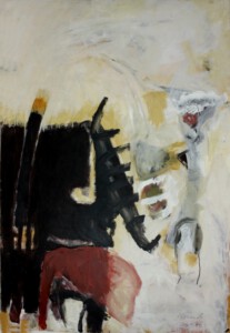 Toccata und Fuge - Acryl auf Hartfaser, 120 x 82 cm