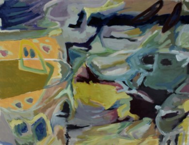 Meltemi - Acryl auf Leinwand 130 x 100 cmcm